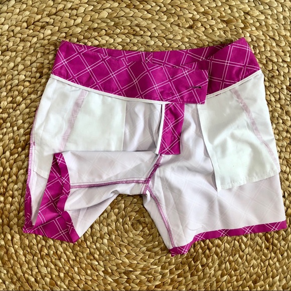 Adidas |Golf Climalite Diamond Print Shorts - Picture 11 of 11